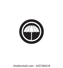 Umbrella-Logo-Vorlage Vektorillustration Symbol