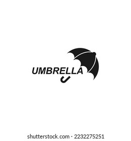 Umbrella logo template vector symbol icon