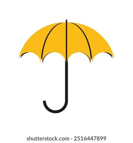 Umbrella logo vector icon  template Illustration design