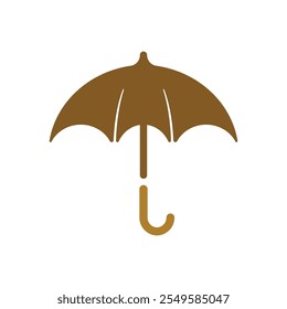 Umbrella logo vector icon  template Illustration design