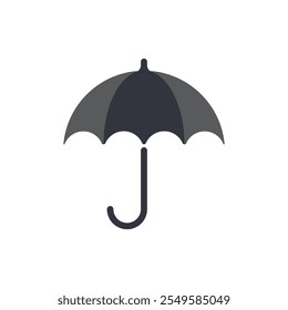 Modelo de ícone de vetor de logotipo de guarda-chuva Design de ilustração