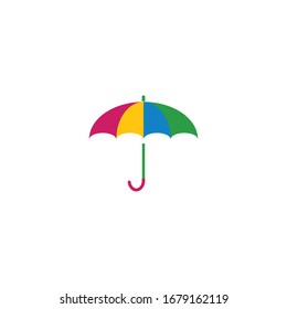 umbrella logo vector template design