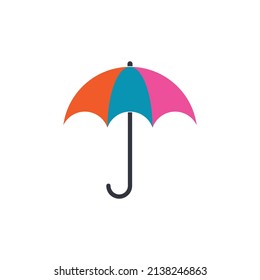 umbrella logo vector template icon design