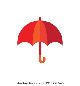 umbrella logo vector template icon design