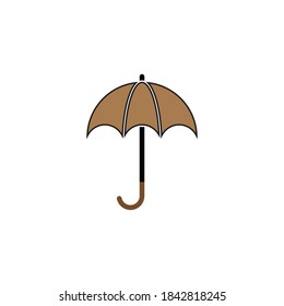 umbrella logo vector template illustration design