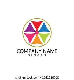 Schirm-Logo, Vektorgrafik-Design