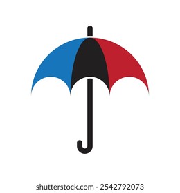umbrella logo vector template illustration design