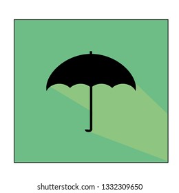 Umbrella modern icon