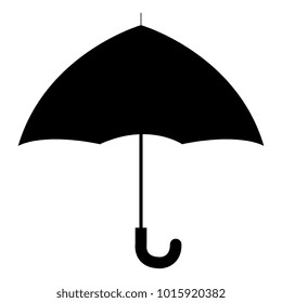 umbrella open isolated icon