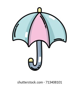 umbrella open to protection the natural weather