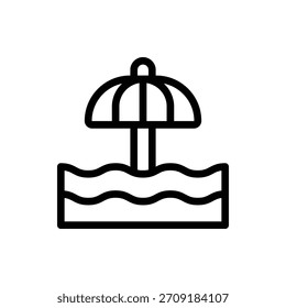 Umbrella-Gliederungssymbol. Umbrella-Symbol
