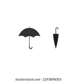 Umbrella outline icon. linear style sign for mobile concept and web design. Rain protection simple line vector icon. Symbol, logo illustration.vector icon isolated on white background.