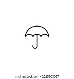 Umbrella Outline icon simple vector perfect illustration