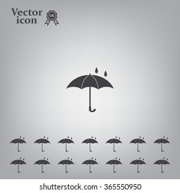 Umbrella - packing symbol