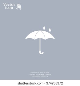 Umbrella - packing symbol