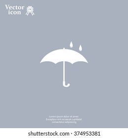 Umbrella - packing symbol