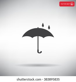 Umbrella - packing symbol
