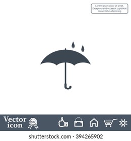 Umbrella - packing symbol