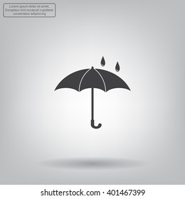 Umbrella - packing symbol