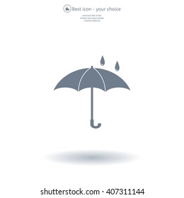 Umbrella - packing symbol