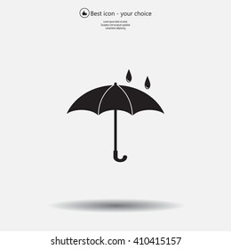 Umbrella - packing symbol