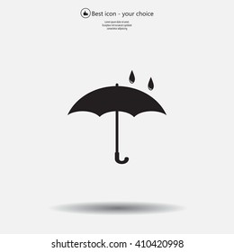 Umbrella - packing symbol