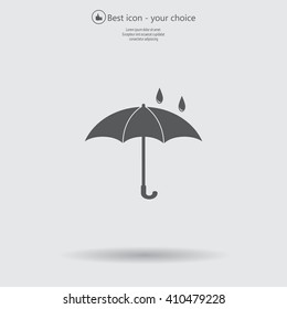 Umbrella - packing symbol