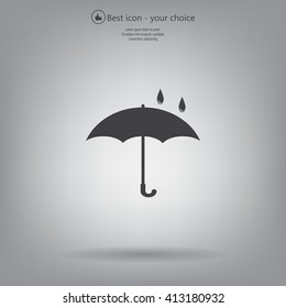 Umbrella - packing symbol
