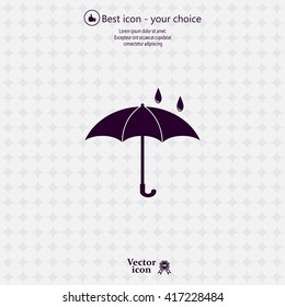 Umbrella - packing symbol