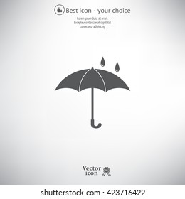 Umbrella - packing symbol