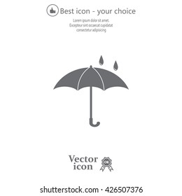 Umbrella - packing symbol