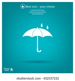 Umbrella - packing symbol