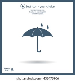 Umbrella - packing symbol