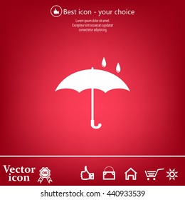 Umbrella - packing symbol