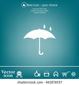 Umbrella - packing symbol