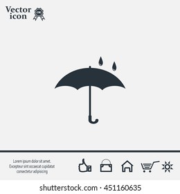 Umbrella - packing symbol