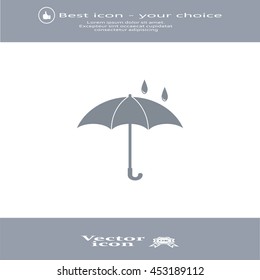 Umbrella - packing symbol
