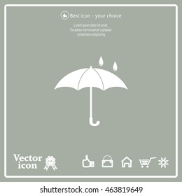 Umbrella - packing symbol