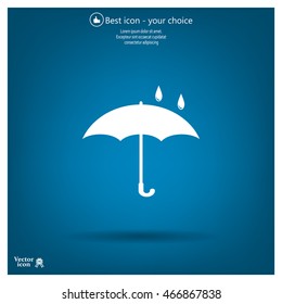 Umbrella - packing symbol