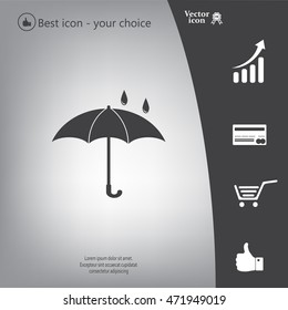 Umbrella - packing symbol