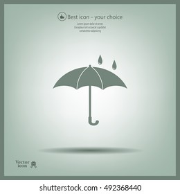 Umbrella - packing symbol