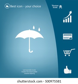 Umbrella - packing symbol