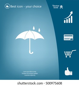 Umbrella - packing symbol