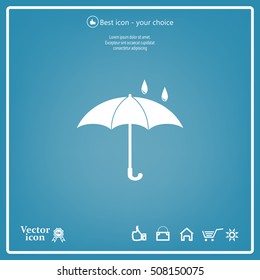 Umbrella - packing symbol