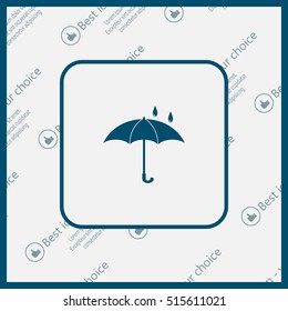 Umbrella - packing symbol