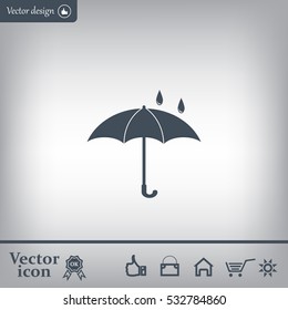Umbrella - packing symbol