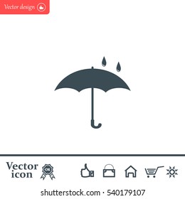 Umbrella - packing symbol
