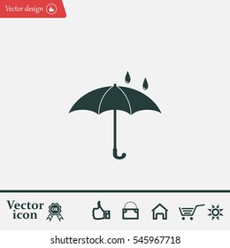 Umbrella - packing symbol