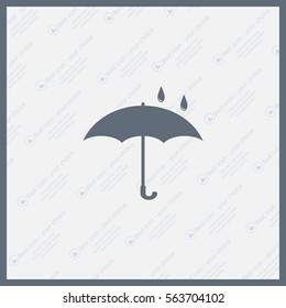 Umbrella - packing symbol