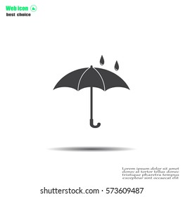 Umbrella - packing symbol